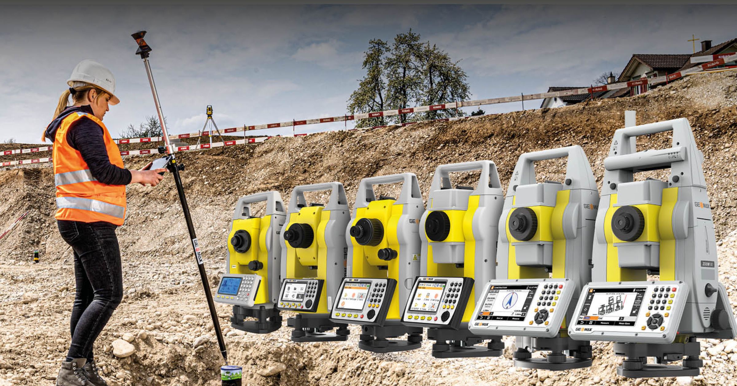 GeoMax Zoom95 Robotic Total Stations