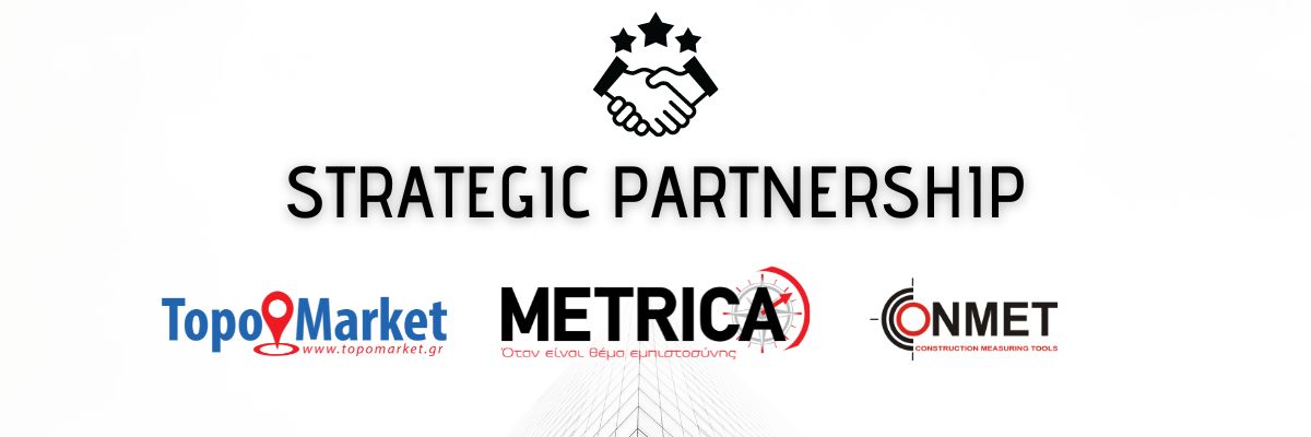 Στρατηγική συνεργασία μεταξύ METRICA, Topomarket & CON.ME.T